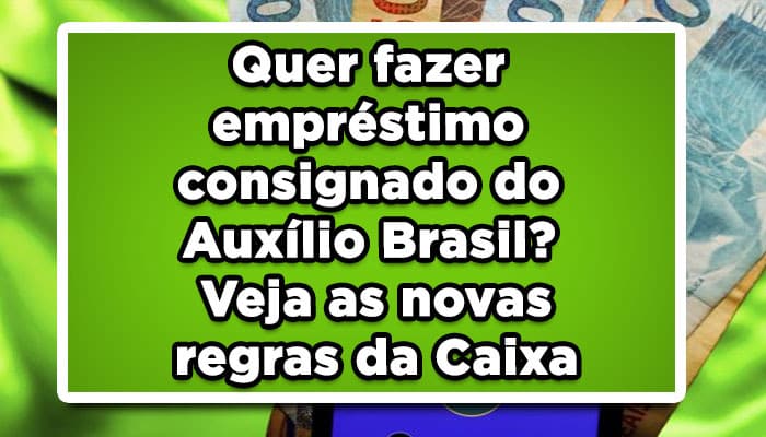 empréstimo consignado auxílio brasil