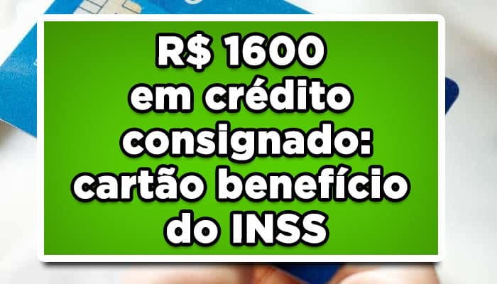 cartao beneficio inss