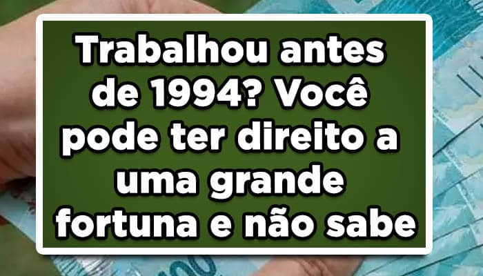 veja como funciona a revisão da vida toda