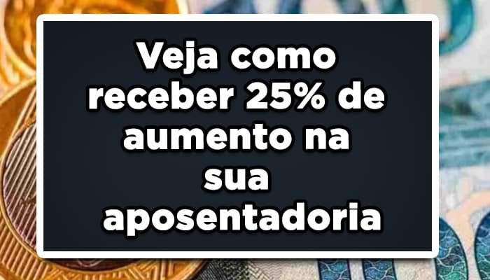 Aumento na aposentadoria