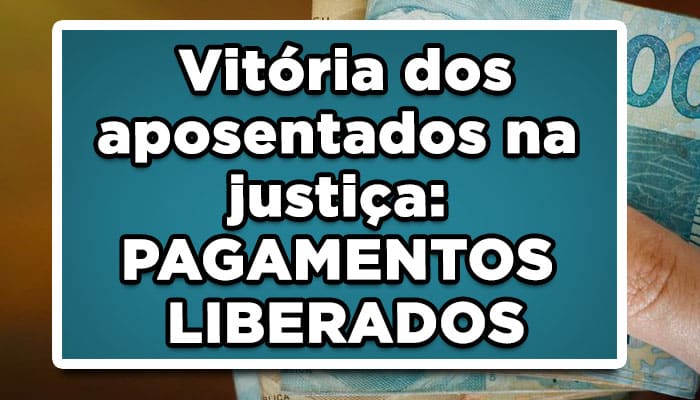 Vitória dos aposentados