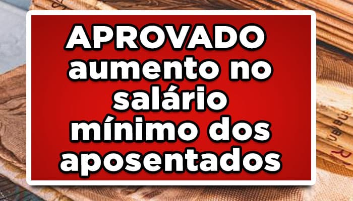 Aumento no salario minimo