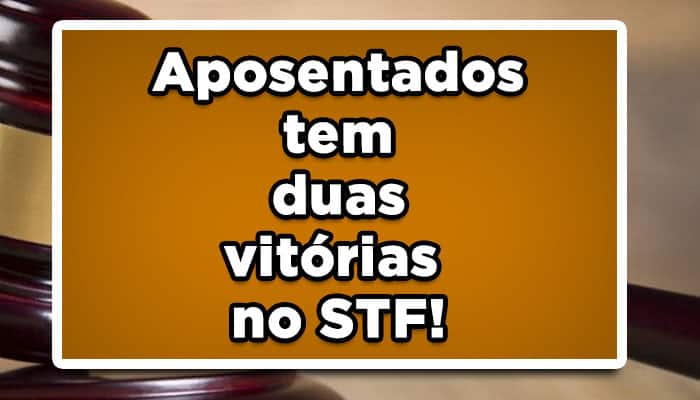 aposentados stf