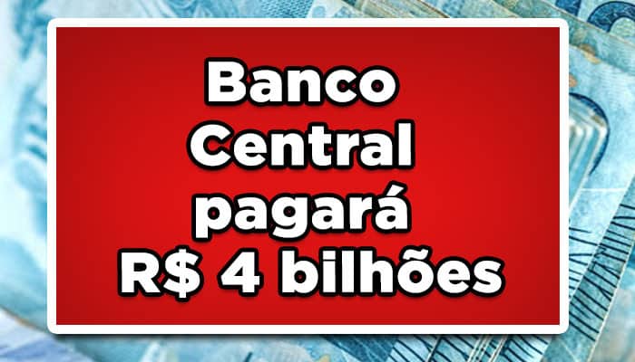 valores a receber banco central