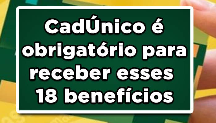 cadastro unico governo
