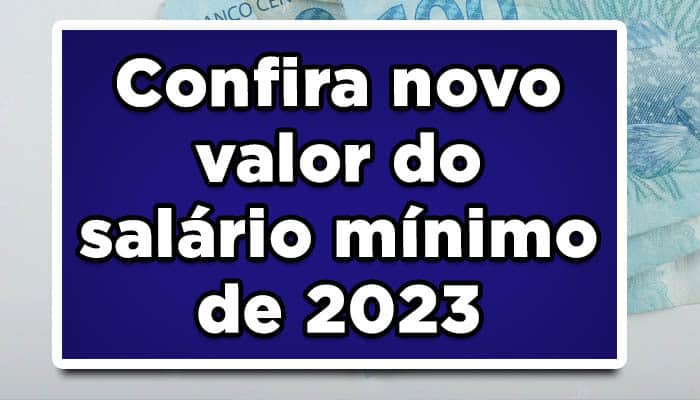salário minimo 2023