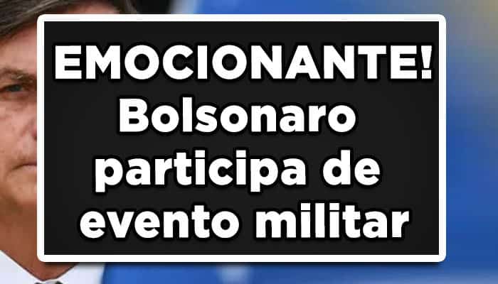 Bolsonaro evento militar