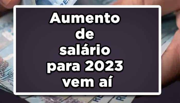 aumento de salário para 2023