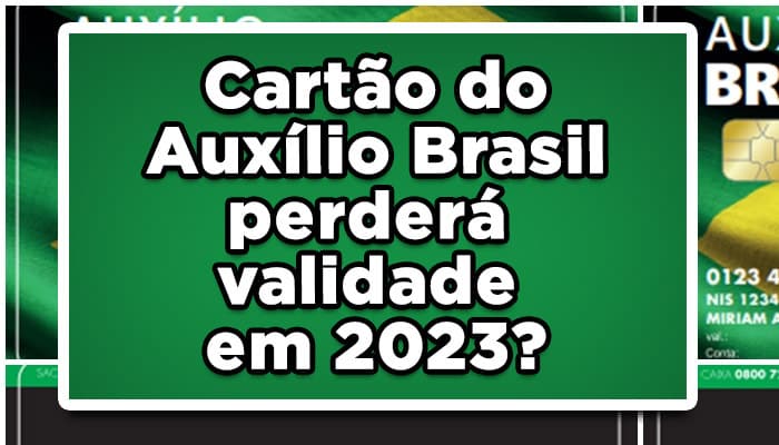 cartão do Auxílio Brasil