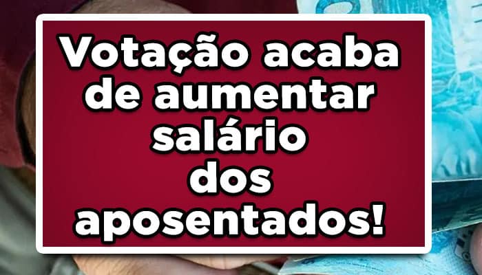 salário dos aposentados