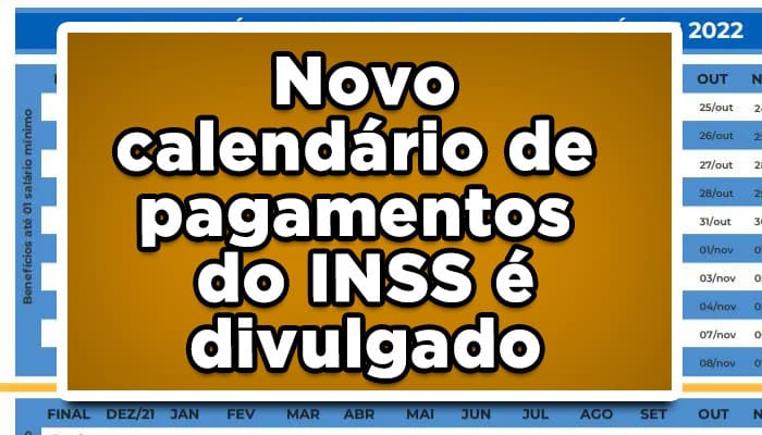 Calendário de pagamento