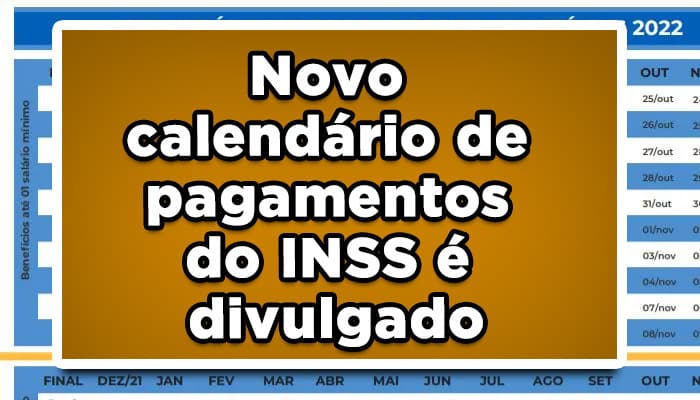 Novo calendário de pagamentos do INSS é divulgado, Confira!