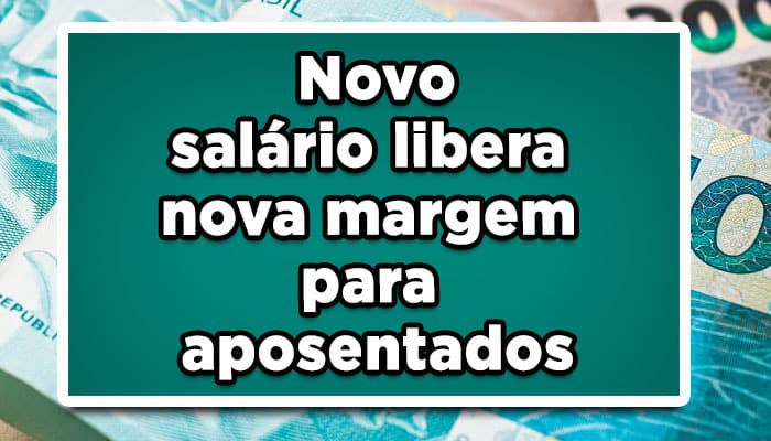 Margem para os aposentados