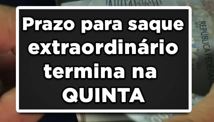 Saque extraordinário