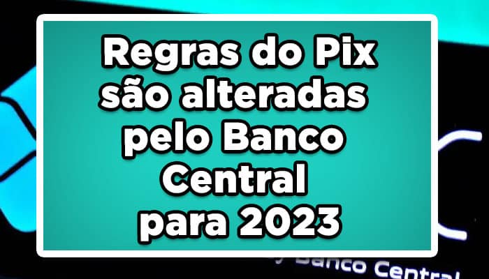 Regras do Pix
