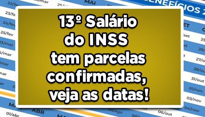 13º salário INSS 2023
