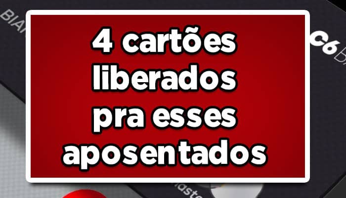 cartões aposentados