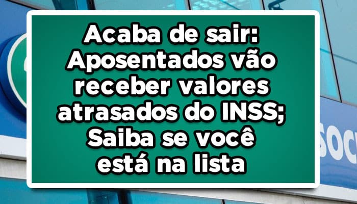 aposentados inss