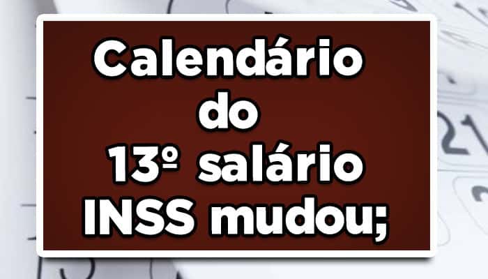 pagamento do 13º salário do inss