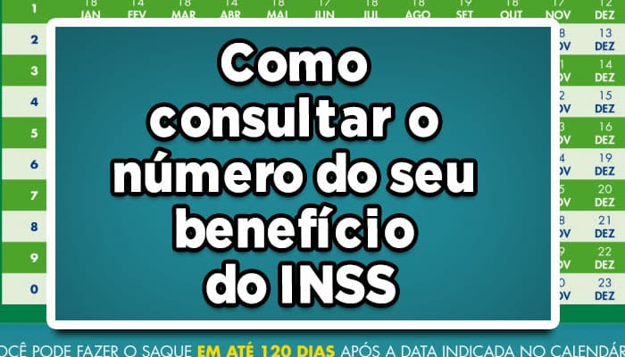 numero do seu beneficio inss