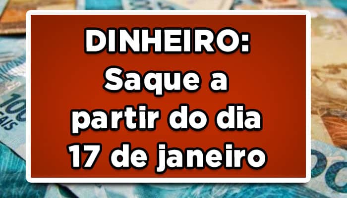 saque dinheiro esquecido