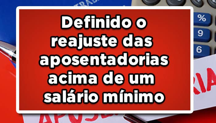 reajuste do salário