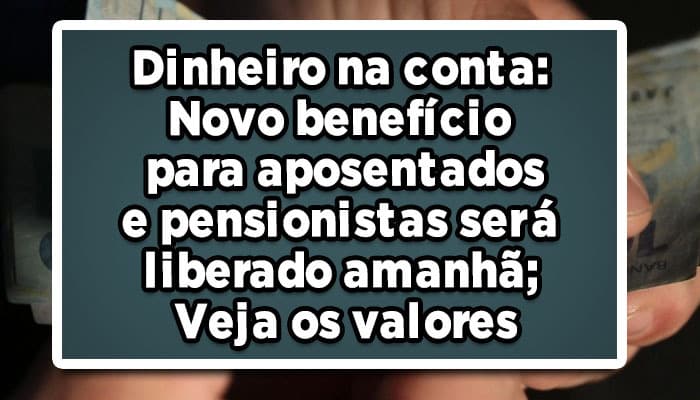 novo benefício para aposentados