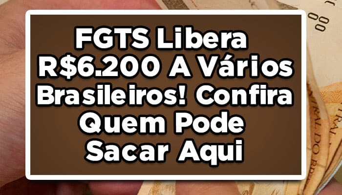 FGTS quem pode sacar