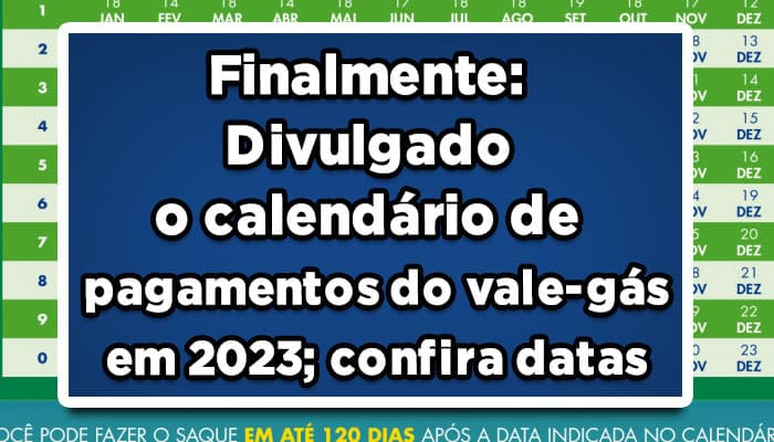 Finalmente-Divulgado-o-calendário-de-pagamentos-do-vale-gás-em-2023-confira-datas