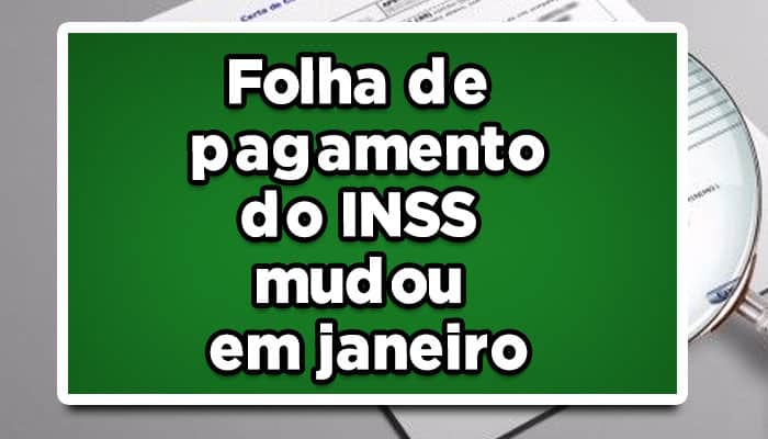 Pagamento do INSS