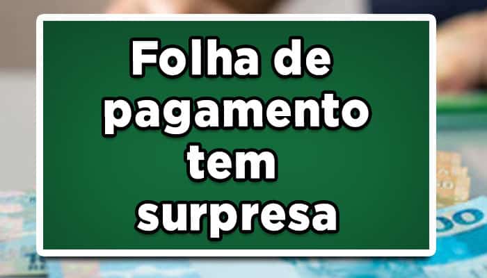folha de pagamento INSS