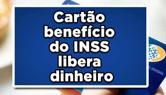 cartão benefício INSS