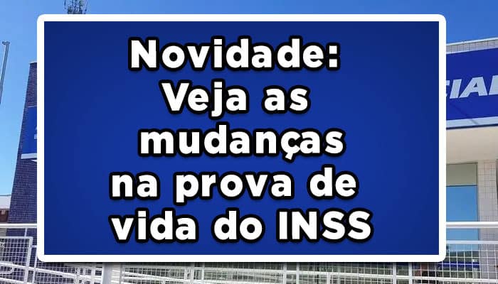prova de vida do INSS