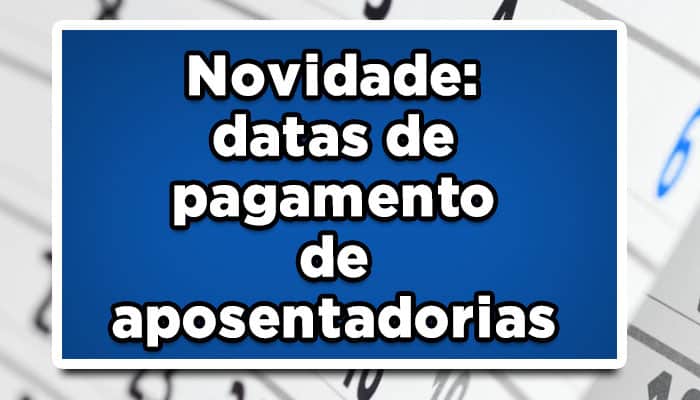data de pagamento inss