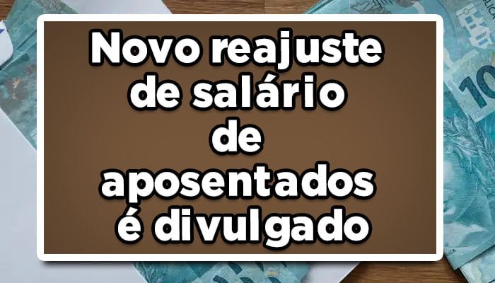 Novo reajuste de salário
