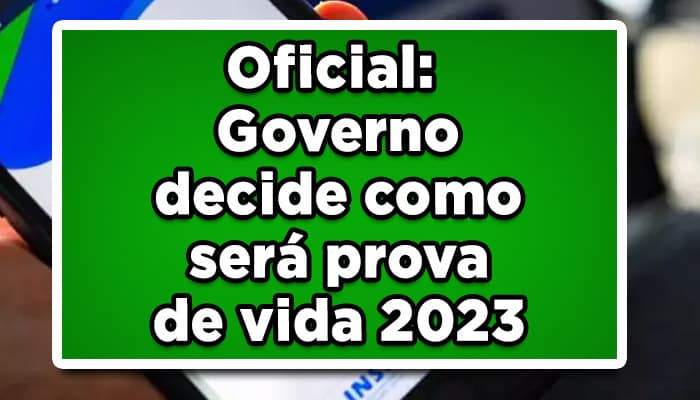 prova de vida inss