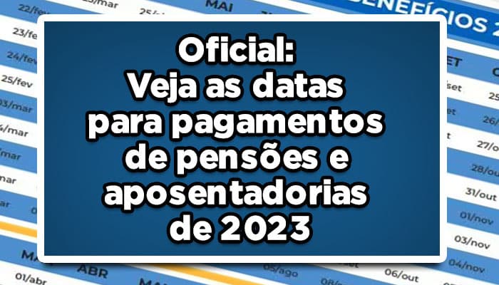 data de pagamento inss