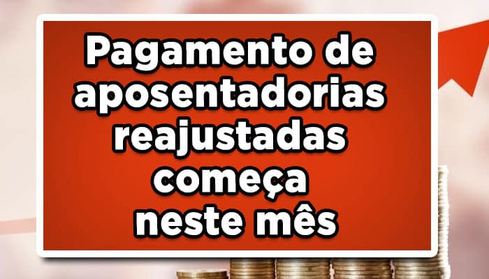 Pagamento aposentadorias