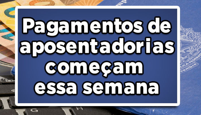 pagamento de aposentadorias