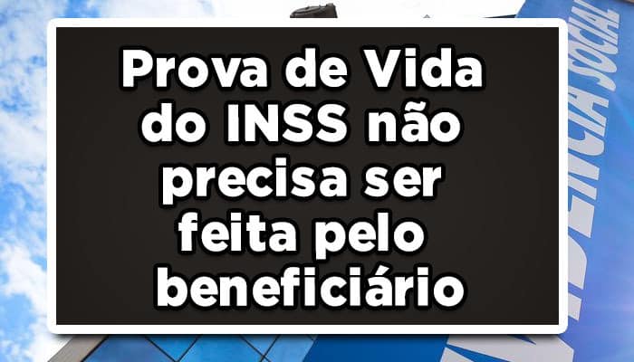Prova de vida do INSS
