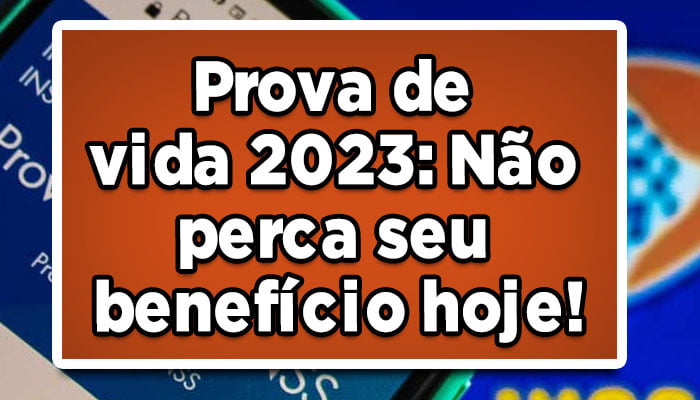 prova de vida inss 2023