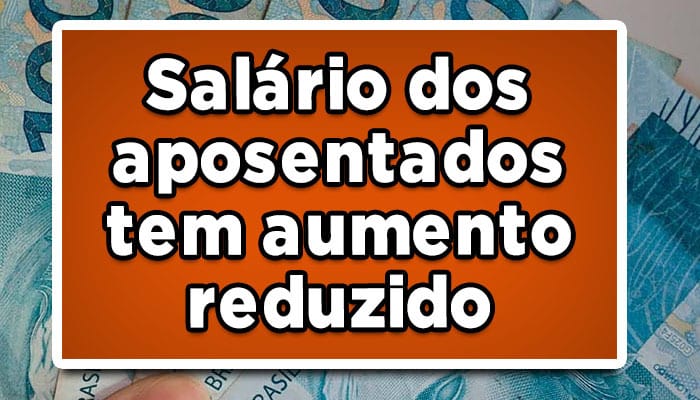 salário dos aposentados