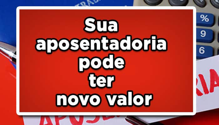 novo valor aposentadoria