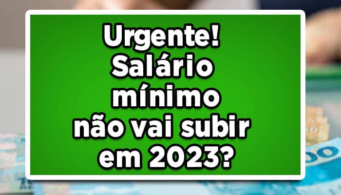 Salário INSS 2023
