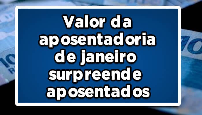 Valor da aposentadoria 2023