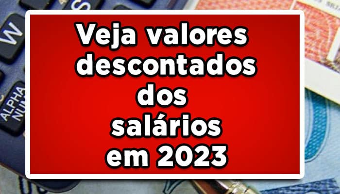 desconto no salário