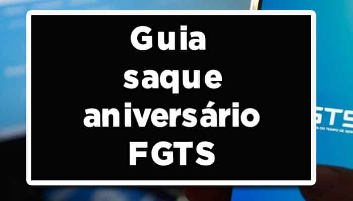 guia saque aniversário
