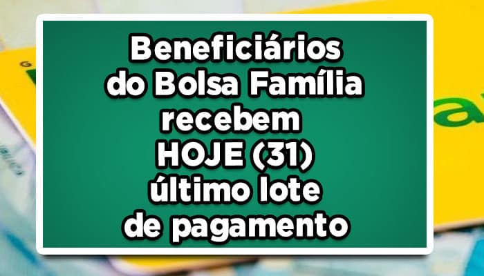 Pagamento do Bolsa Família de janeiro