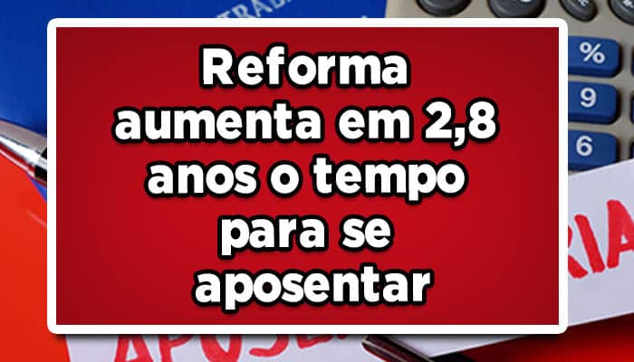 Tempo de contribuição para se aposentar