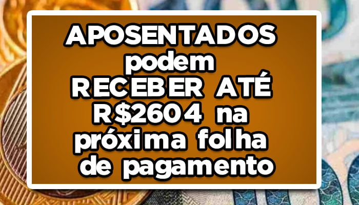 pagamento aposentados